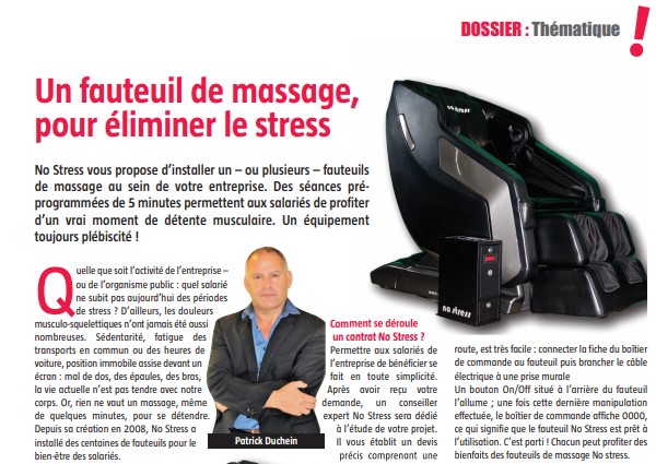 No Stress dans les médias